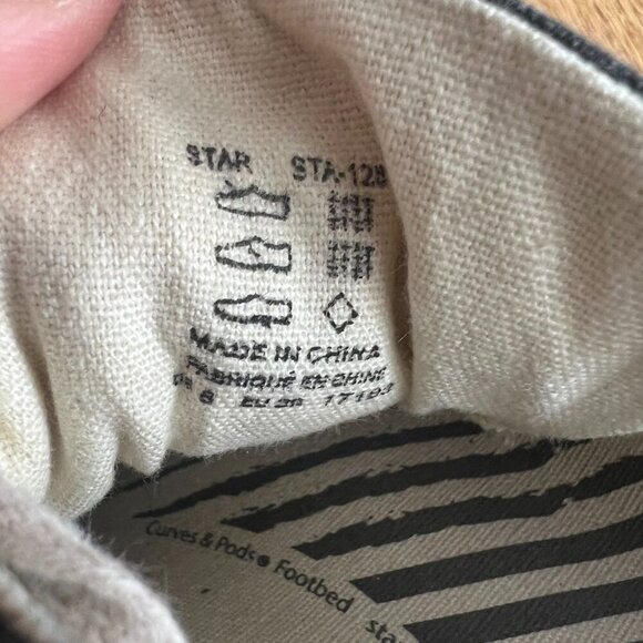 Taos Star Blue Canvas Lace Up Low Top Sneakers Women's Size 8 - Picture 9 of 10